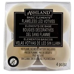 New ✔️ Ashland® Flameless LED Votives, White ❤️