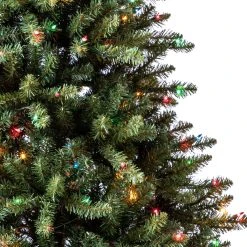 Discount ⭐ 7.5ft. Pre-Lit Hartford Pine Artificial Christmas Tree, Multicolor Lights by Ashland® 🔔 -Ashlandty Shop 10151893 11