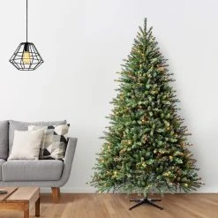 Discount ⭐ 7.5ft. Pre-Lit Hartford Pine Artificial Christmas Tree, Multicolor Lights by Ashland® 🔔 -Ashlandty Shop 10151893 16