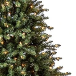 Top 10 😍 7.5ft. Pre-Lit Hartford Pine Artificial 🌟 Christmas Tree, Clear Lights by Ashland® ❤️ -Ashlandty Shop 10151894 10