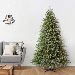 Top 10 😍 7.5ft. Pre-Lit Hartford Pine Artificial 🌟 Christmas Tree, Clear Lights by Ashland® ❤️ -Ashlandty Shop 10151894 15
