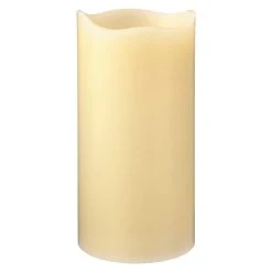 Best deal 🤩 Flameless Real Wax LED Pillar by Ashland®, Vanilla 😍 -Ashlandty Shop 10161418 31