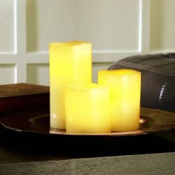 Cheapest 🎉 White Wax Touch LED Pillar Candle Set by Ashland® 🥰 -Ashlandty Shop 10166267