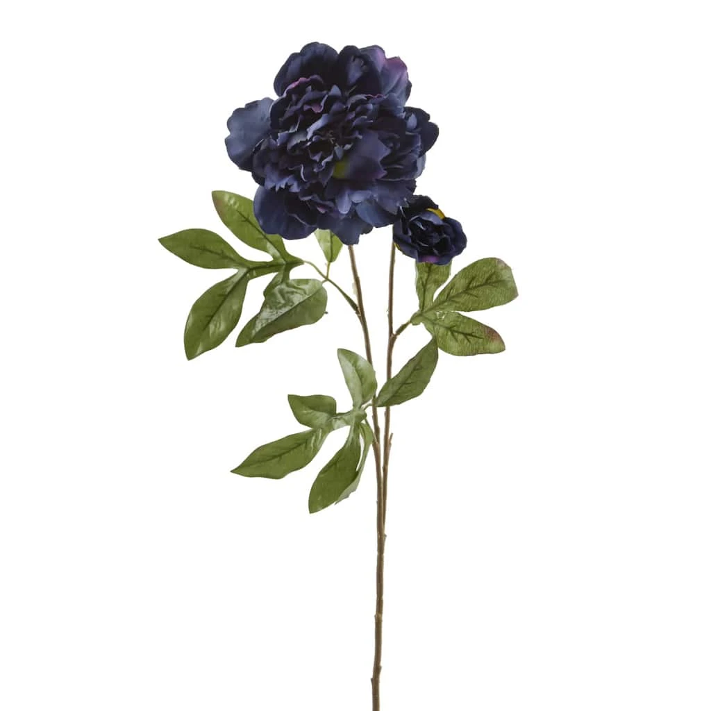 Wholesale ✔️ 12 Pack: Dark Blue Silk Garden Peony Spray by Ashland® ✔️ 3 Wholesale ✔️ 12 Pack: Dark Blue Silk Garden Peony Spray by Ashland® ✔️