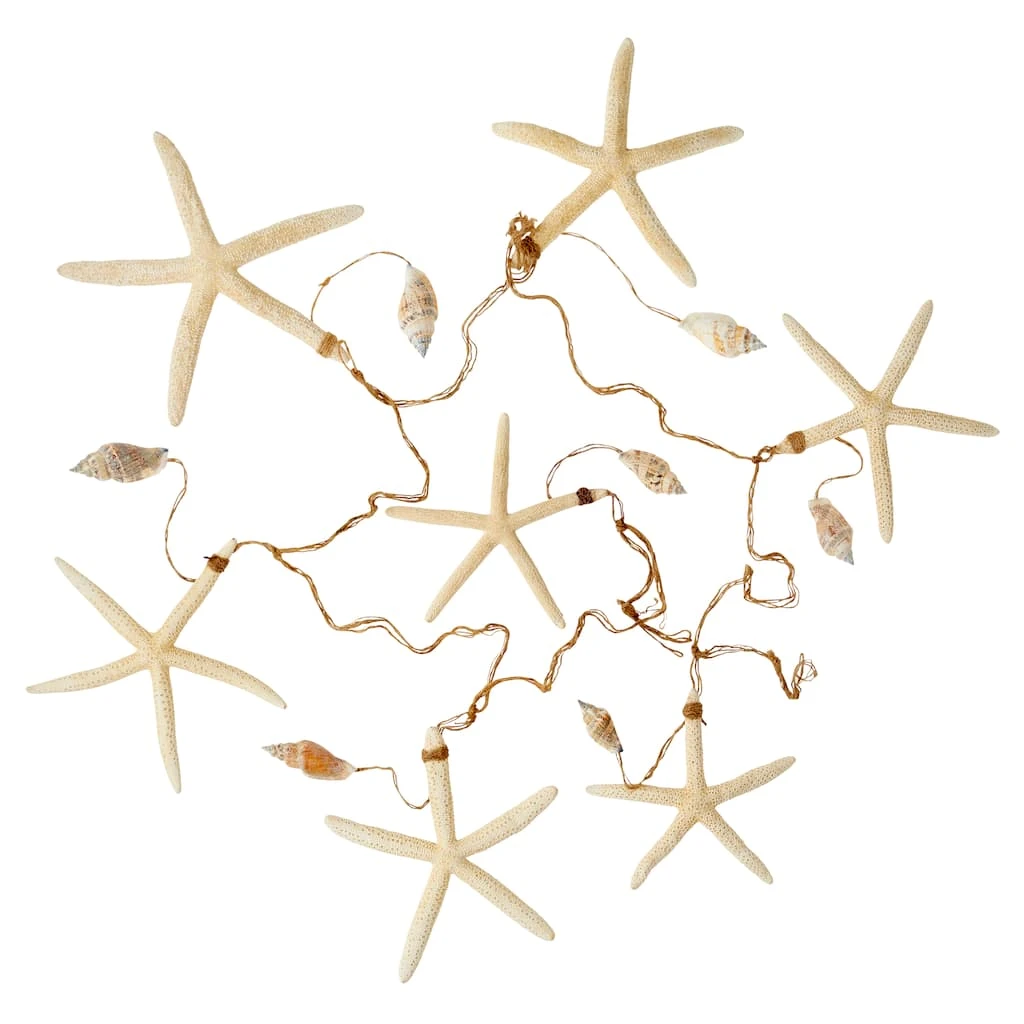 Discount ❤️ Ashland® Starfish & Shells Garland ❤️ 5 Discount ❤️ Ashland® Starfish & Shells Garland ❤️ - Image 3