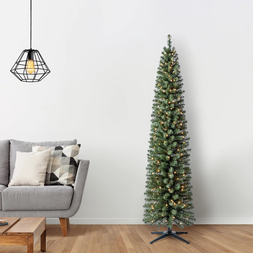 Coupon 🥰 7ft. Pre-Lit Artificial Christmas Tree, Clear Lights by Ashland® 👏 9 Coupon 🥰 7ft. Pre-Lit Artificial Christmas Tree, Clear Lights by Ashland® 👏 - Image 8