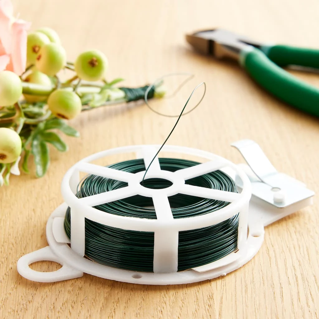 Deals ✔️ Floral Wire with Cutter by Ashland™, 325ft. ✔️ 4 Deals ✔️ Floral Wire with Cutter by Ashland™, 325ft. ✔️ - Image 2
