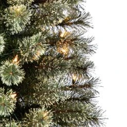 Wholesale ❤️ 7ft. Pre-Lit Artificial Cashmere Pencil 😀 Christmas Tree, Clear Lights by Ashland® ⭐ -Ashlandty Shop 10368145 11