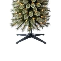 Wholesale ❤️ 7ft. Pre-Lit Artificial Cashmere Pencil 😀 Christmas Tree, Clear Lights by Ashland® ⭐ -Ashlandty Shop 10368145 15