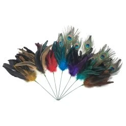 New ✨ Assorted Colorful Feather Pick by Ashland® 🎉 -Ashlandty Shop 10373846 5