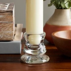 Hot Sale π Ashland® Chunky Glass Taper Candle Holder β 5 Hot Sale π Ashland® Chunky Glass Taper Candle Holder β -Ashlandty Shop 10417307 20
