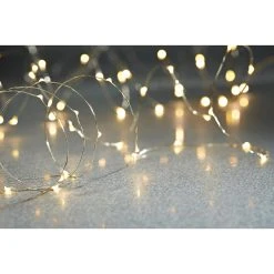 Coupon ❤️ 40ct. Warm White Silver Wire LED String Lights by Ashland® ⌛ -Ashlandty Shop 10423129 7