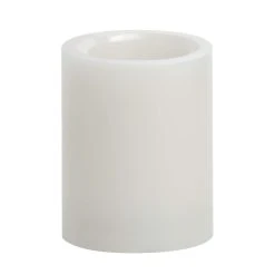 Cheapest 😀 12 Pack: 3" x 4" White LED Pillar Candle by Ashland® ✨