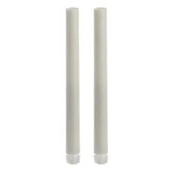 Best Pirce ❤️ White LED Taper Candles with Timer By Ashland® 🎁