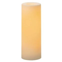 Outlet ✨ White 3" x 8" LED Outdoor Pillar Candle By Ashland® ⌛ -Ashlandty Shop 10466494