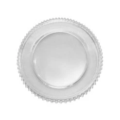 Deals 🔥 Bead-Rimmed Glass Charger By Ashland® 🎉