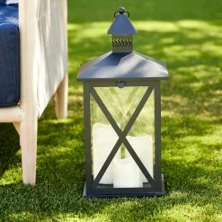Deals ✔️ 19" Lantern with LED Candles by Ashland® 😍 -Ashlandty Shop 10466499 20