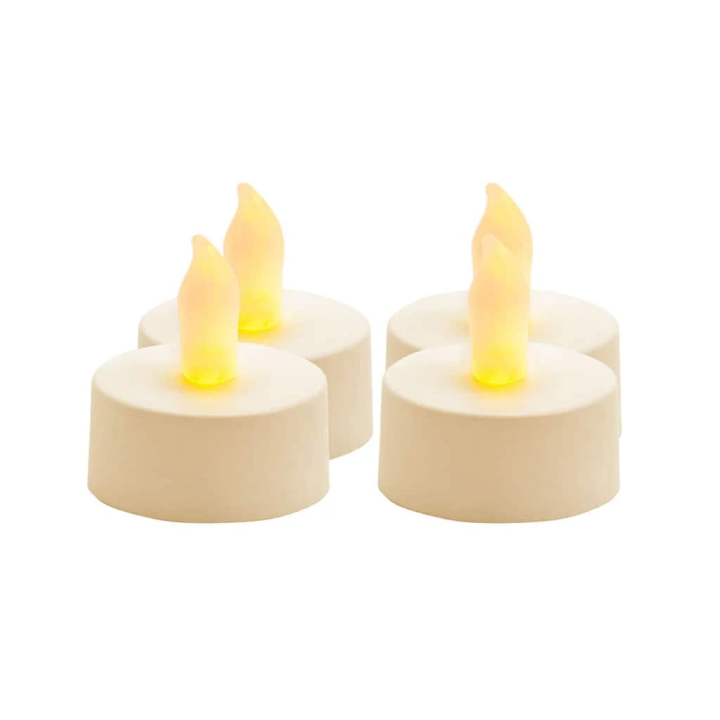 Brand new 💯 Ivory LED Flameless Tea Light Candles By Ashland® 🥰 4 Brand new 💯 Ivory LED Flameless Tea Light Candles By Ashland® 🥰 - Image 2