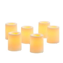 Promo 🎁 White Votive LED Candle Set By Ashland® ⭐ -Ashlandty Shop 10470058
