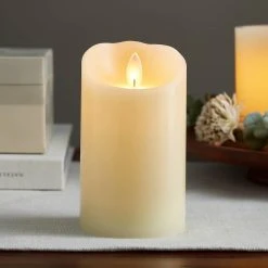 Flash Sale 🎁 IFlicker Ivory 3" x 5" LED Pillar Candle by Ashland® ✔️ -Ashlandty Shop 10470063 20