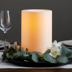 New 🔔 White 6" x 9" LED Outdoor Pillar Candle By Ashland® 🥰 6 New 🔔 White 6" x 9" LED Outdoor Pillar Candle By Ashland® 🥰 -Ashlandty Shop 10470067 20