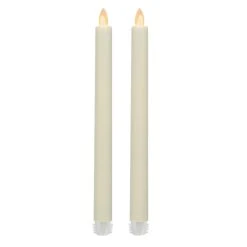Deals ✨ IFlicker Ivory LED Taper Candle Set by Ashland® ✨ -Ashlandty Shop 10470075