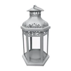 Best reviews of π₯ 6 Pack: 10.5" White Metal Lantern by Ashland® π