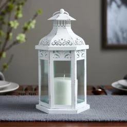 Best reviews of ✨ Small White Metal Lantern By Ashland® 🥰 -Ashlandty Shop 10470371 20