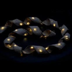 Coupon 🌟 Creative Collection™ Shimmer Lights Burlap LED Garland By Ashland™ ✨ -Ashlandty Shop 10473385 2