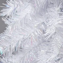 Outlet 🌟 7ft. Pre-Lit White Norway Artificial Pencil Christmas Tree, Clear Lights by Ashland® 🛒 -Ashlandty Shop 10487971 12