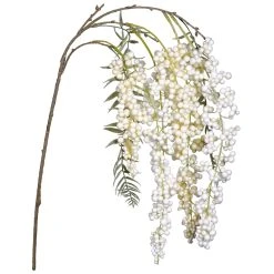 Wholesale ✨ Cream Hanging Berry Stem by Ashland® ❤️ -Ashlandty Shop 10501512 1