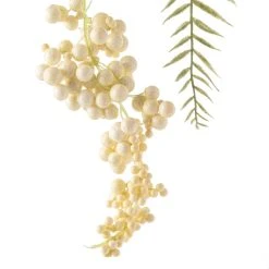 Wholesale ✨ Cream Hanging Berry Stem by Ashland® ❤️ -Ashlandty Shop 10501512 20