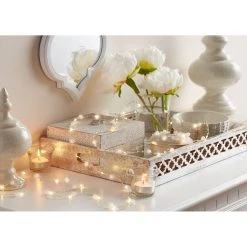 Wholesale ✔️ 40ct. Warm White Pearl LED String Lights by Ashland® ❤️ -Ashlandty Shop 10501982 2