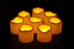 New ⌛ 6 Packs: 8 ct. (48 total) Basic Elements™ White LED Votives by Ashland® ✨ -Ashlandty Shop 10519785 2 1