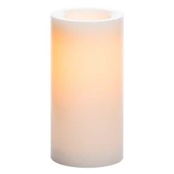 Cheap ⌛ 6 Pack: 4" x 8" White LED Pillar Candle with Timer by Ashland® 🌟