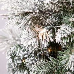 Promo 👏 7ft. Pre-Lit Artificial Slim Christmas Tree, Clear Lights by Ashland® 🎉 -Ashlandty Shop 10521247 12