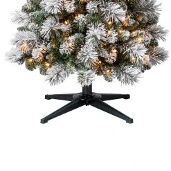 Promo 👏 7ft. Pre-Lit Artificial Slim Christmas Tree, Clear Lights by Ashland® 🎉 -Ashlandty Shop 10521247 15
