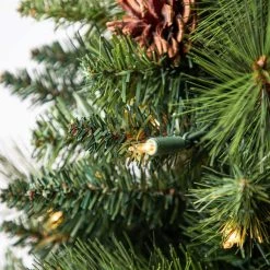 Discount 🤩 4ft. Pre-Lit Verona Artificial Christmas Tree, Clear Lights by Ashland® ❤️ -Ashlandty Shop 10523322 11