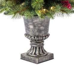 Discount 🤩 4ft. Pre-Lit Verona Artificial Christmas Tree, Clear Lights by Ashland® ❤️ -Ashlandty Shop 10523322 14