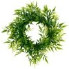 Brand new 👏 6" Dark Green Ficus Wreath by Ashland® ❤️ -Ashlandty Shop 10547484 1