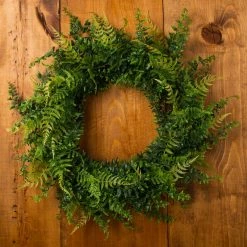 Wholesale 🎁 20" Mixed Greenery & Leaves Wreath by Ashland® 💯 -Ashlandty Shop 10547487 25