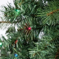 Discount 💯 4ft. Pre-Lit Riverside Pine Artificial Christmas Tree, Multicolor Lights by Ashland® 😍 -Ashlandty Shop 10555163 12