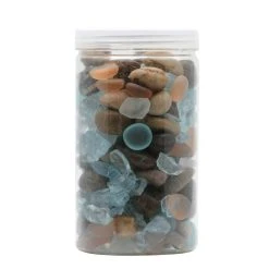 Promo ✨ Mixed Glass & Stone Pebbles By Ashland™ 🔔 -Ashlandty Shop 10556678