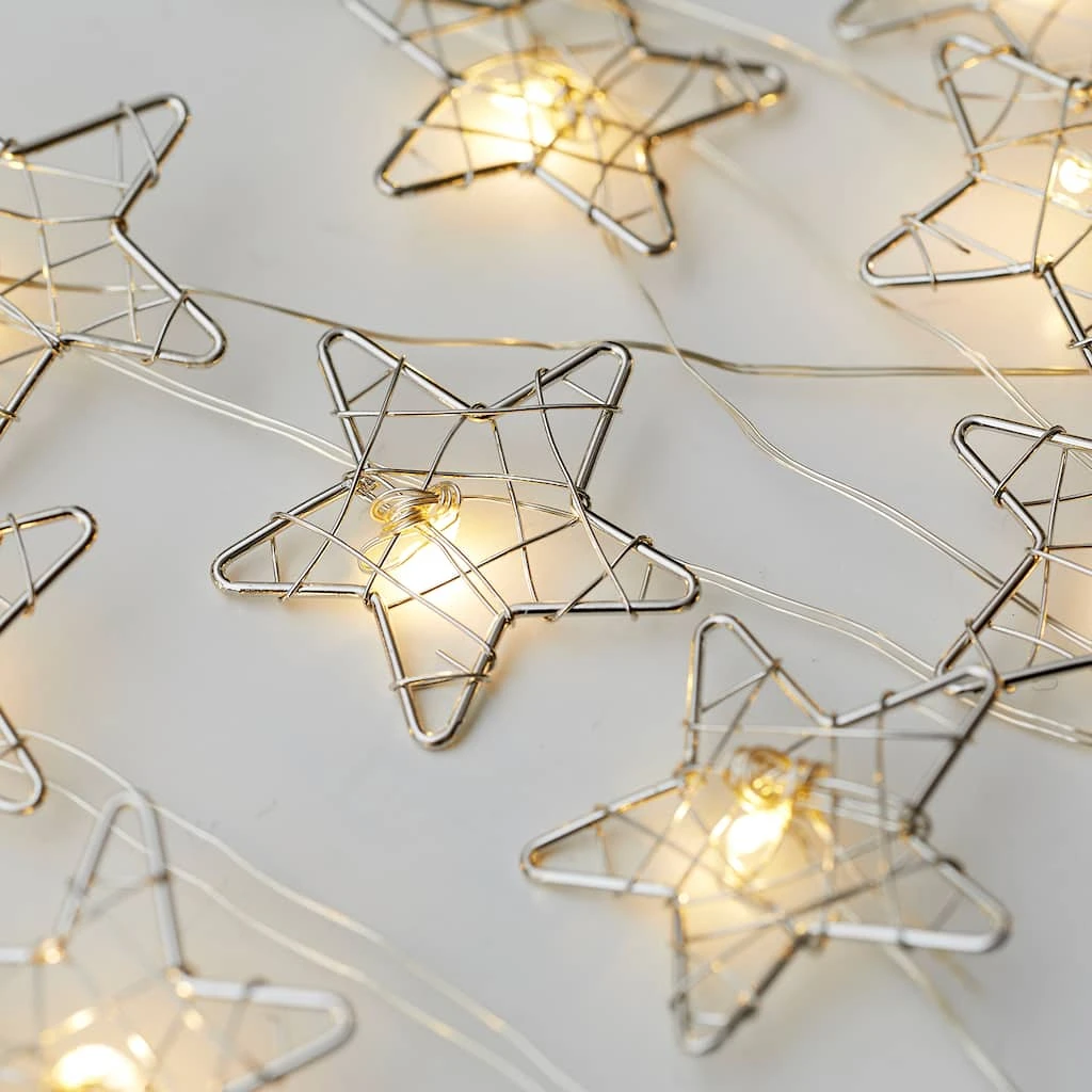 Coupon π 12 Pack: 10ft. Warm White Wired Star LED String Lights by Ashland™ π 5 Coupon π 12 Pack: 10ft. Warm White Wired Star LED String Lights by Ashland™ π - Image 3