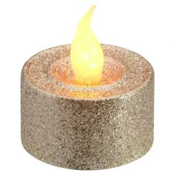 Cheap 🛒 Champagne Glitter LED Tealight Candles by Ashland®, 12ct. 👏