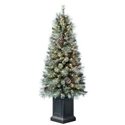 Buy 🤩 4.5ft. Pre-Lit Baywood Artificial Christmas Tree, Clear Lights by Ashland® ✔️