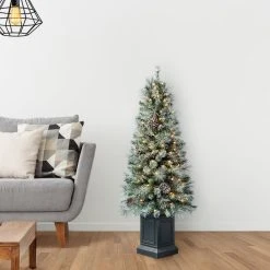 Buy 🤩 4.5ft. Pre-Lit Baywood Artificial Christmas Tree, Clear Lights by Ashland® ✔️ -Ashlandty Shop 10560172 15