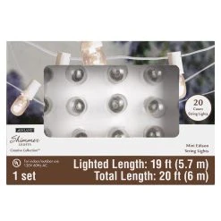 Flash Sale 🧨 20ct. Creative Collection™ Shimmer Lights Vintage Edison String Lights by Ashland™ ✨ -Ashlandty Shop 10561983 1