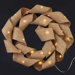 Flash Sale 🔔 12 Pack: 30ct. LED Burlap String Lights by Ashland® Creative Collection™ 🥰 -Ashlandty Shop 10561998 2 1