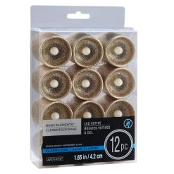 Flash Sale 😉 Champagne Glitter LED Votive Candles By Ashland® 12ct. ✔️ -Ashlandty Shop 10562377 3